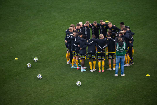Elfsborgs spelare samlas