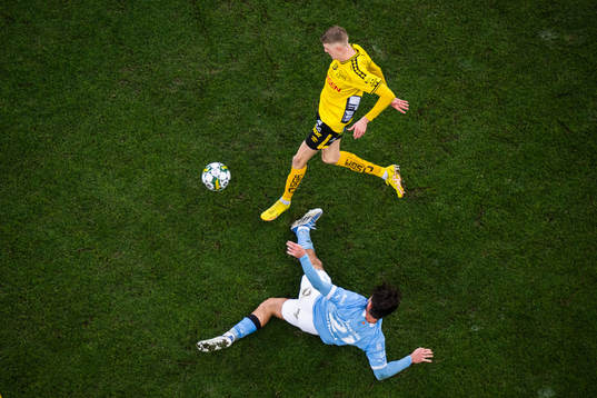 Malmö FFs Stefano Vecchia och Elfsborgs Alexander
