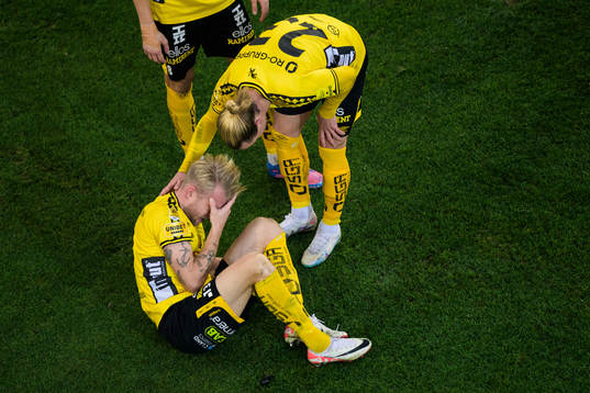 Elfsborgs Johan Larsson och Niklas Hult