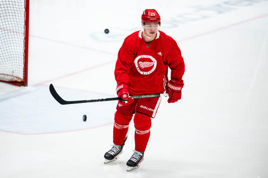 Lucas Raymond of Detroit Red Wings
