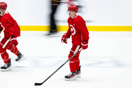 Lucas Raymond of Detroit Red Wings