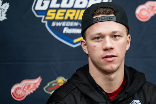 Lucas Raymond of Detroit Red Wings