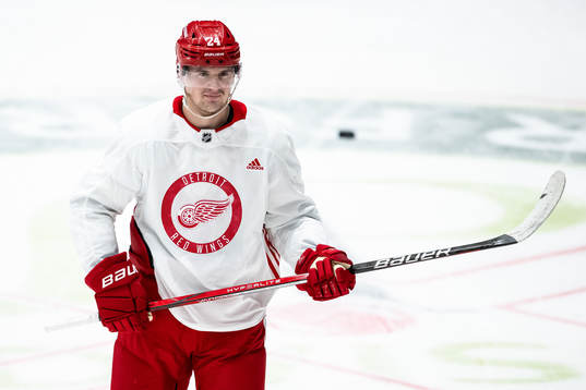 Klim Kostin of Detroit Red Wings