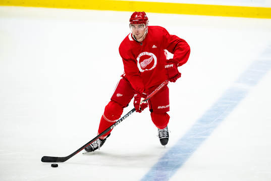 Justin Holl of Detroit Red Wings