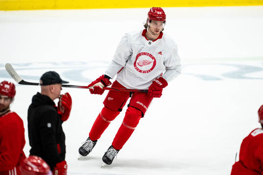 Moritz Seider of Detroit Red Wings