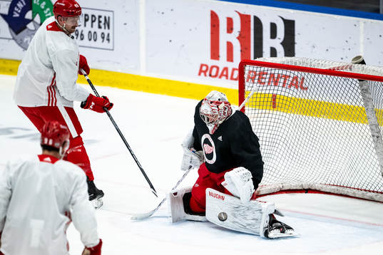 goalkeeper James Reimer of Detroit Red Wings