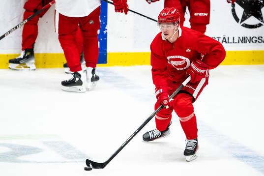 Lucas Raymond of Detroit Red Wings