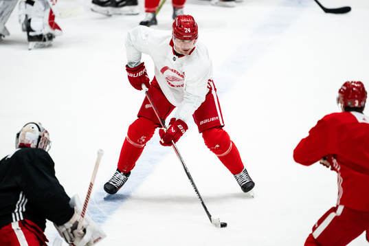 Klim Kostin of Detroit Red Wings