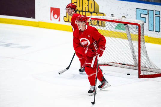 Lucas Raymond of Detroit Red Wings