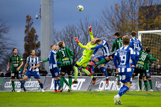 Varbergs målvakt Fredrik Andersson