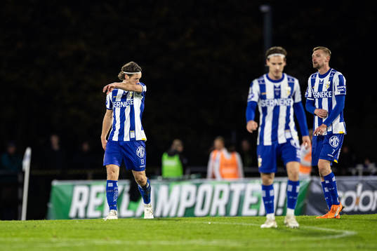 IFK Göteborgs Gustav Svensson deppar