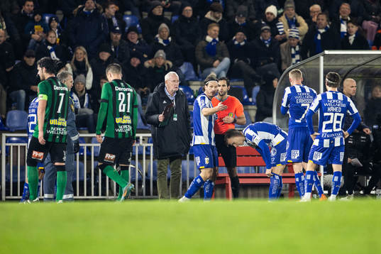 Varbergs och IFK Göteborgs spelare
