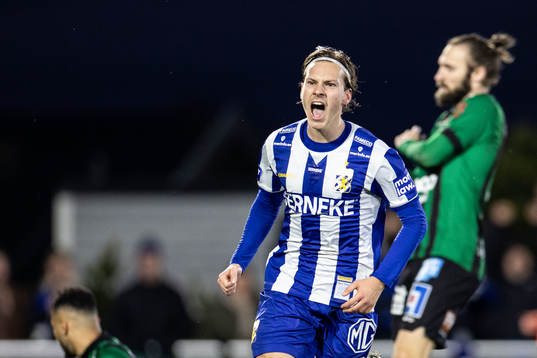 IFK Göteborgs Lucas Kåhed jublar