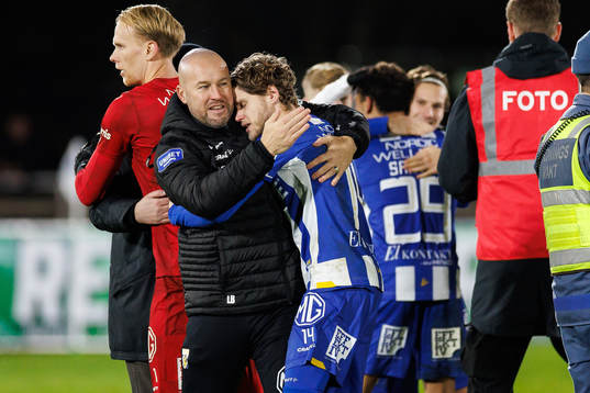 IFK Göteborgs Gustaf Norlin jublar