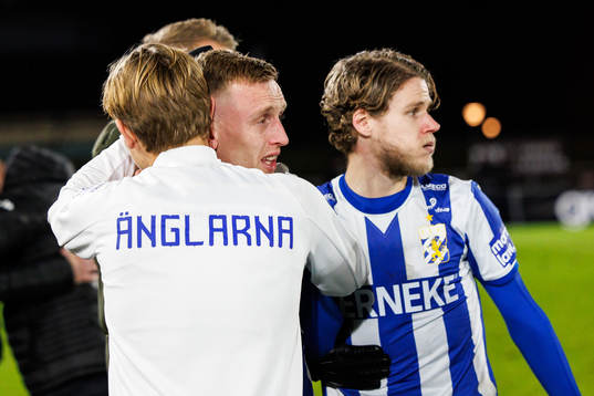 IFK Göteborgs Sebastian Ohlsson och Gustaf Norlin