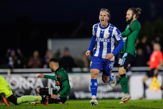 IFK Göteborgs Lucas Kåhed jublar