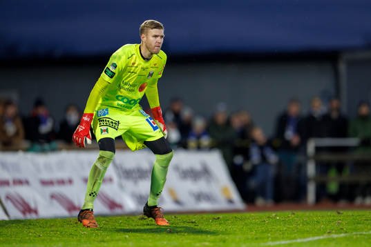 Varbergs målvakt Fredrik Andersson