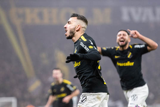 AIKs Ioannis Pittas jublar