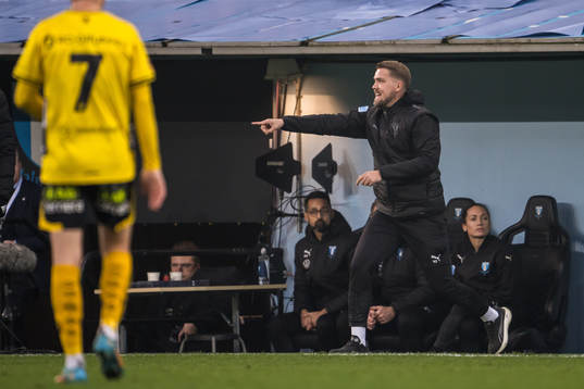 Malmö FFs assisterande tränare Theodor Olsson