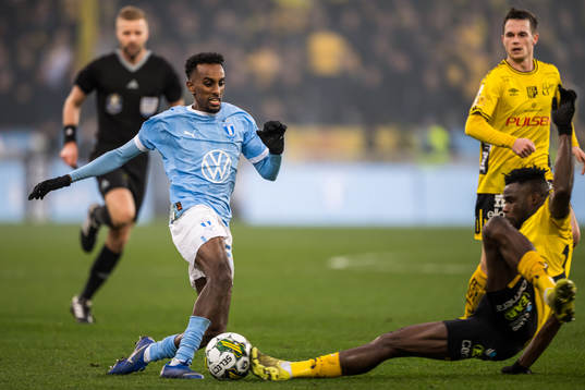 Malmö FFs Taha Ali och Elfsborgs Ibrahim Buhari