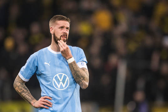 Malmö FFs Pontus Jansson deppar