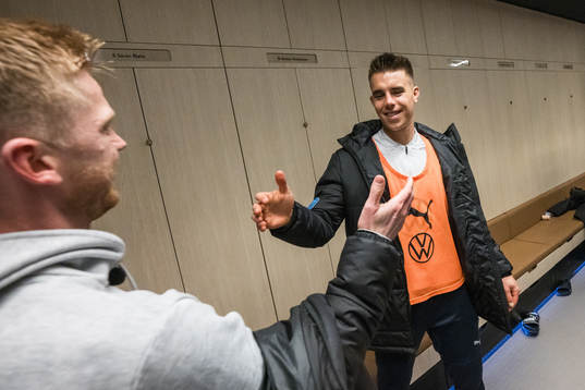 Malmö FFs Jonas Knudsen jublar