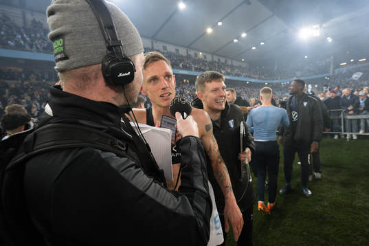 Malmö FFs Søren Rieks jublar