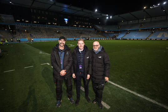 Måns Andersson, Jerry Vihlborg och Magnus Olsson, MFF