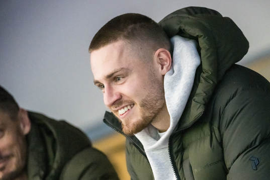 Mattias Svanberg på läktarplats