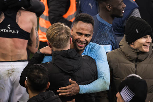 Malmö FFs Isaac Kiese Thelin jublar
