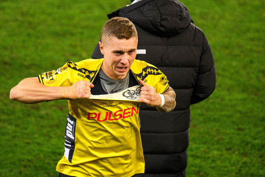 Elfsborgs Sebastian Holmen deppar