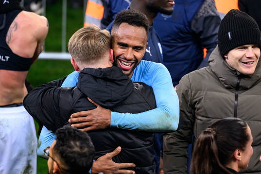 Malmö FFs Isaac Kiese Thelin jublar
