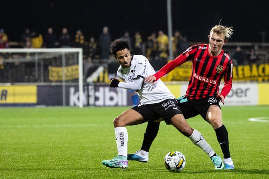 Häckens Momodou Lamin Sonko och Brommapojkarnas Alexander