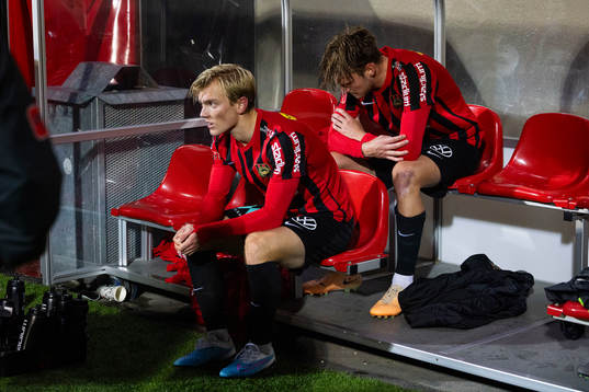 Brommapojkarnas Alexander Abrahamsson deppar