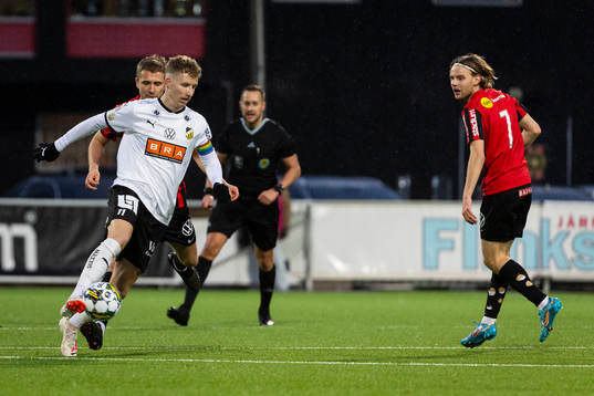 Häckens Samuel Gustafson och Brommapojkarnas Oscar