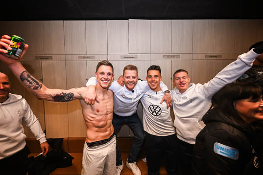 Malmö FFs Søren Rieks, Anders Christiansen och Jonas