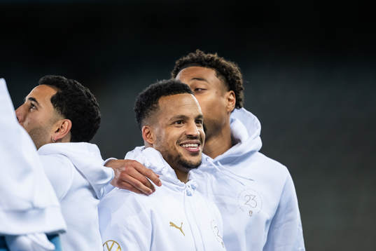 Malmö FFs Martin Olsson jublar över SM-guldet