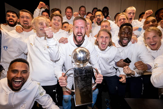 Malmö FFs Isaac Kiese Thelin, Oliver Berg, Pontus Jansson,