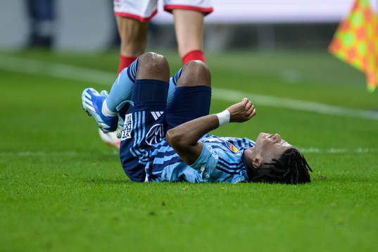 Djurgårdens Felix Vá har ont