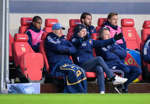 Djurgårdens tränare Kim Bergstrand och tränare Thomas