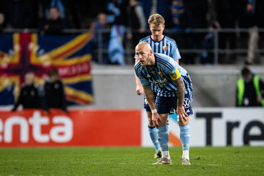 Djurgårdens Magnus Eriksson deppar