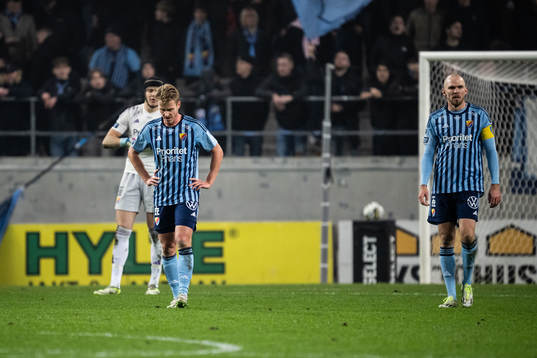 Djurgårdens Rasmus Schuller och Marcus Danielson deppar