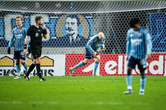 Djurgårdens Magnus Eriksson deppar