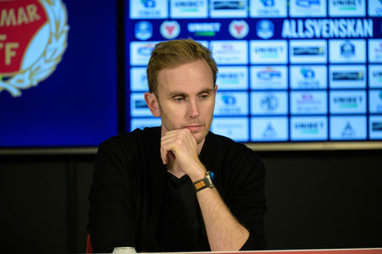 Kalmars tränare Henrik Jensen