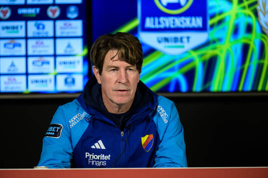 Djurgårdens tränare Thomas Lagerlöf