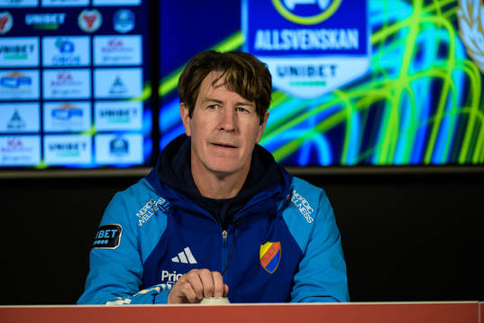 Djurgårdens tränare Thomas Lagerlöf
