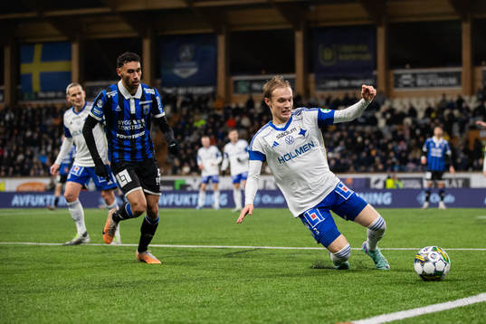Sirius Joakim Persson och IFK Norrköpings Marcus Baggesen