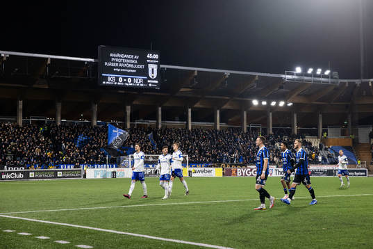 IFK Norrköpings och Sirius lämnar planen