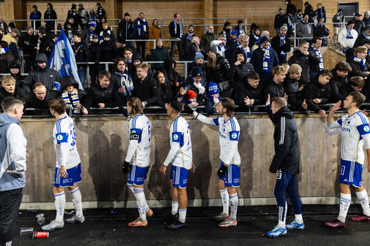 IFK Norrköpings spelare deppar