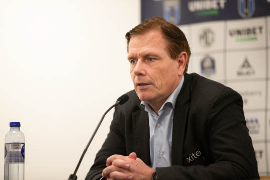 Sirius tränare Christer Mattiasson